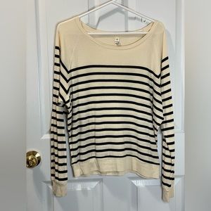 Stripe long sleeve shirt